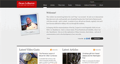 Desktop Screenshot of deanlebaron.com